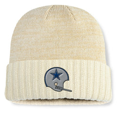 Dallas Cowboys Heritage Block Cuffed Knit Hat - Cream discount