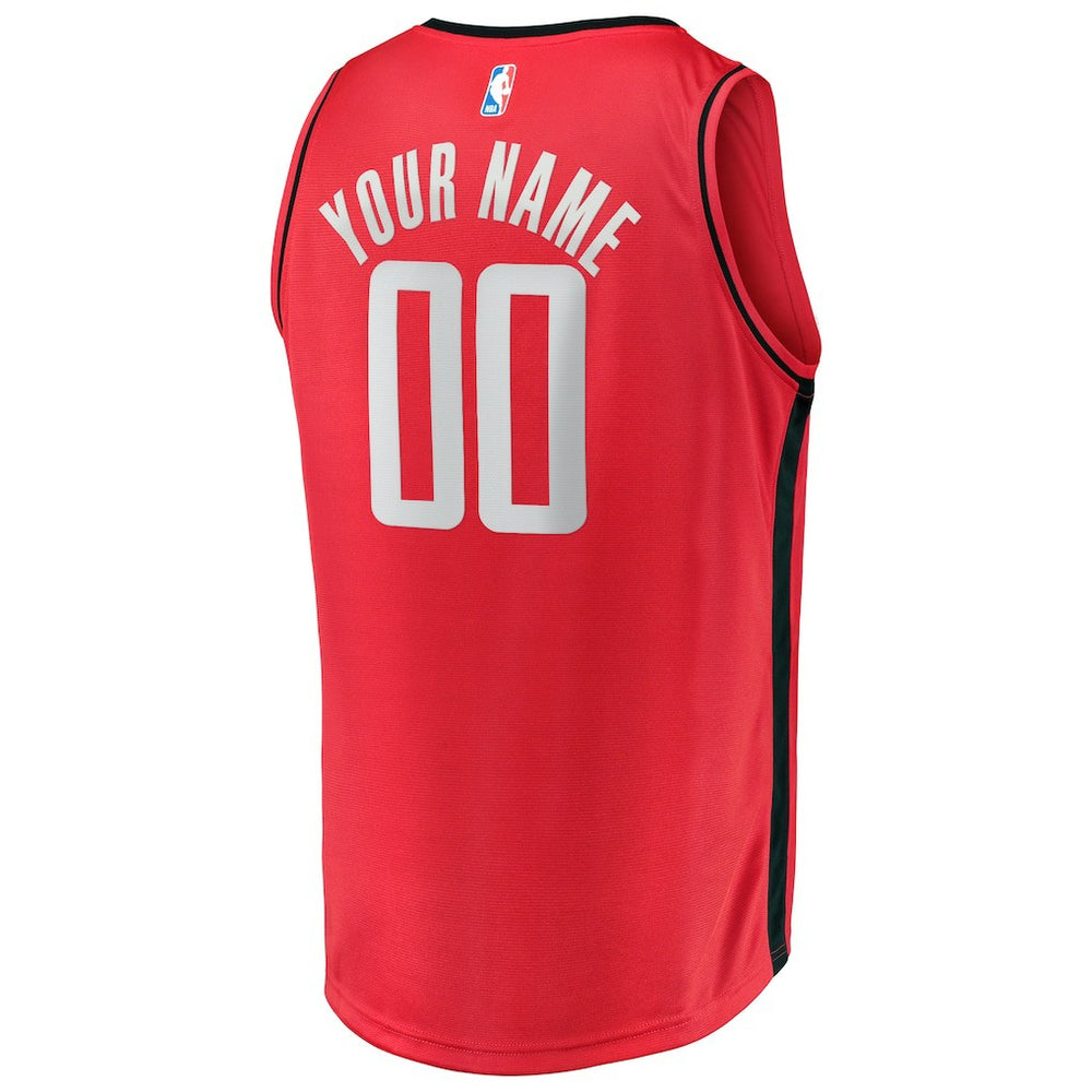 Houston Rockets Youth Fast Break Custom Replica Jersey - Icon Edition - Red | Fanatics on sale