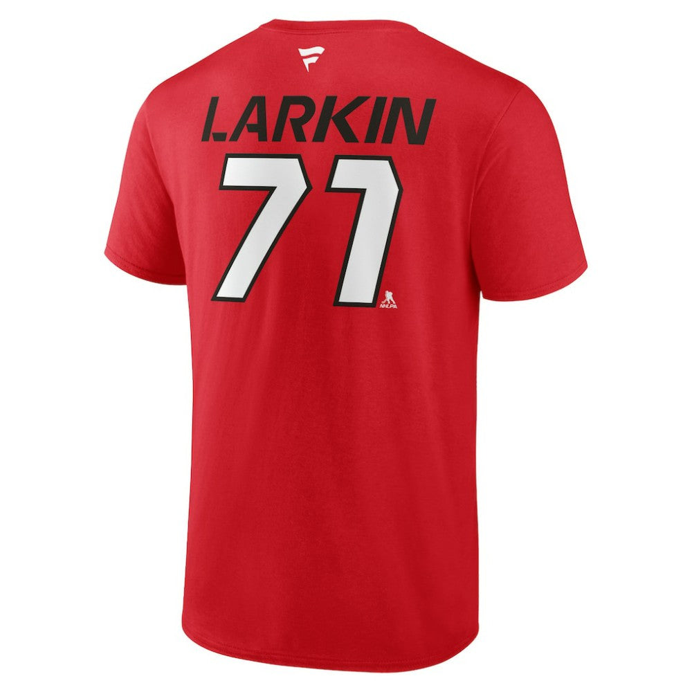Dylan Larkin Detroit Red Wings Fanatics  Authentic Pro Prime Name & Number T-Shirt Red