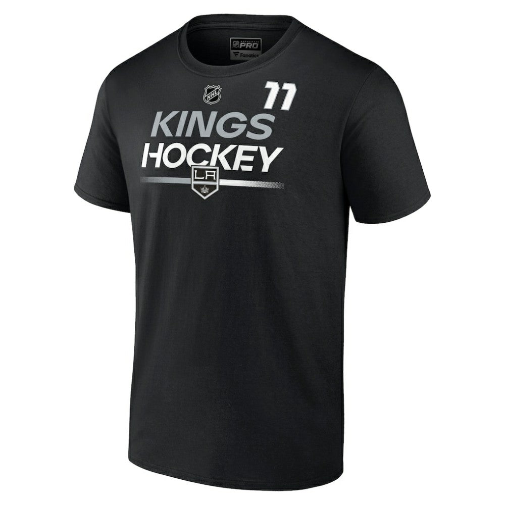 Anze Kopitar Los Angeles Kings Fanatics  Authentic Pro Prime Name & Number T-Shirt Black