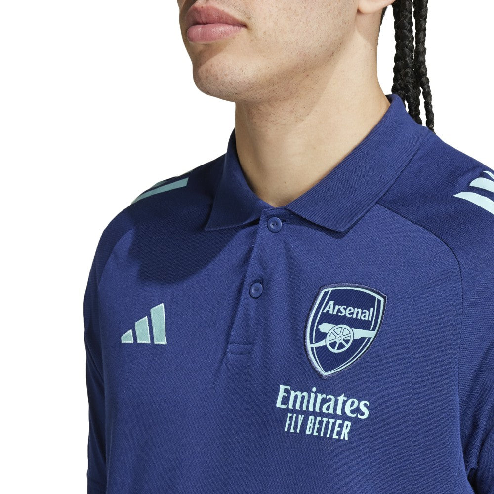 Arsenal Tiro 24 Polo - Blue | Adidas outlet