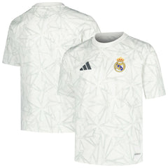 Real Madrid Youth 2024/25 Pre-Match Top - White | Adidas outlet