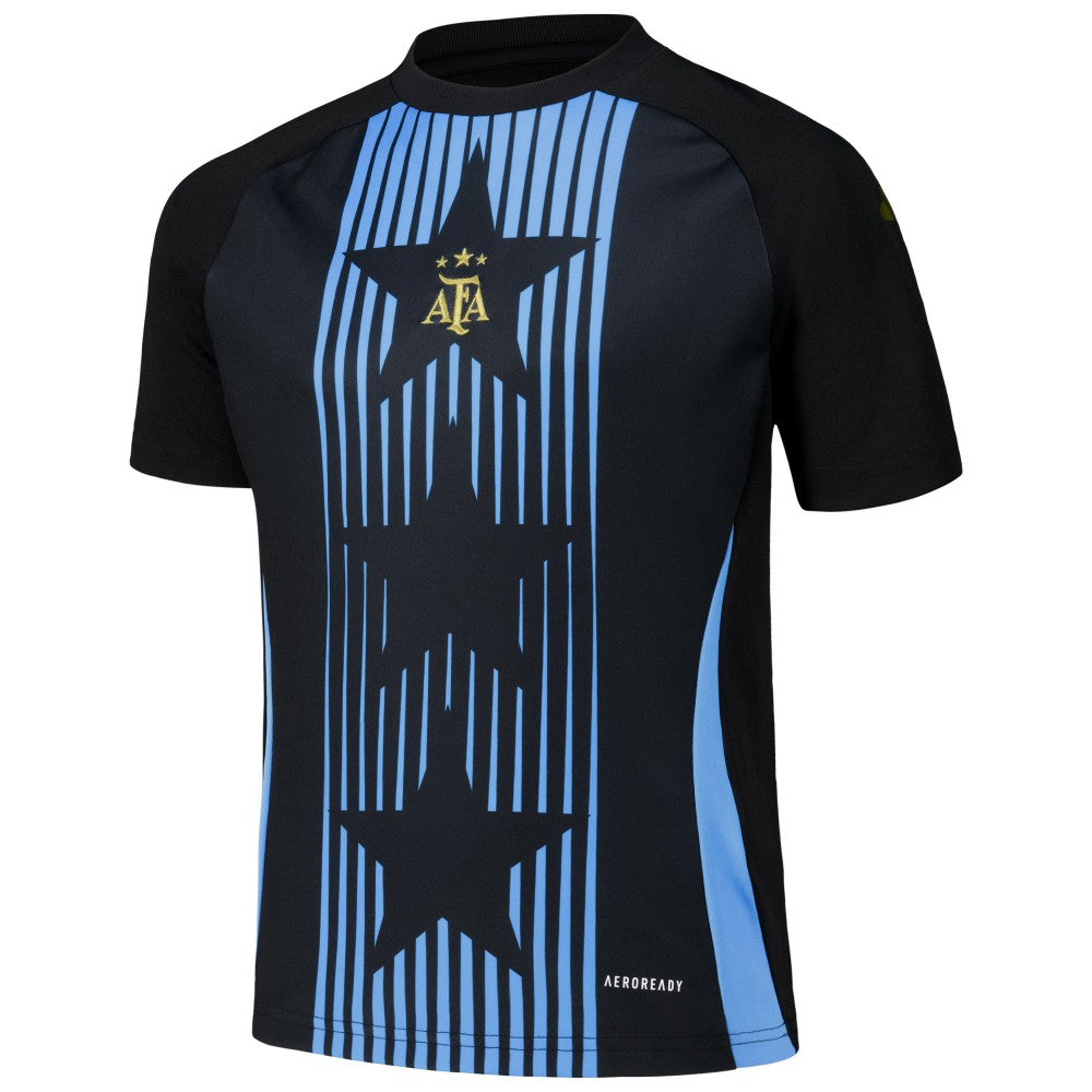 Argentina National Team Youth 2024 Pre-Match Top - Black | Adidas for sale