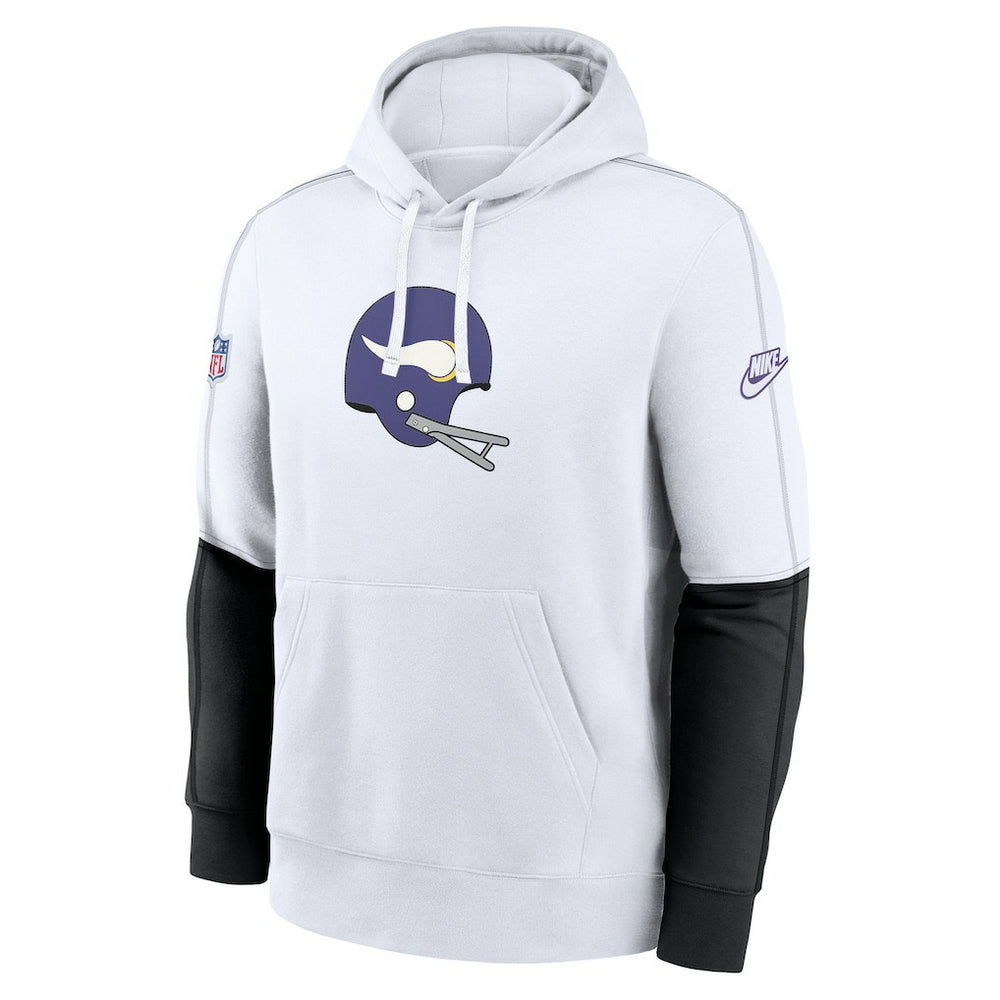 Minnesota Vikings Alternate Logo Club Pullover Hoodie - White | Nike sale