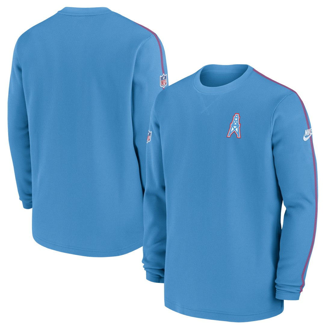 Tennessee Titans Alternate Logo Coach Long Sleeve Top - Light Blue | Nike discount