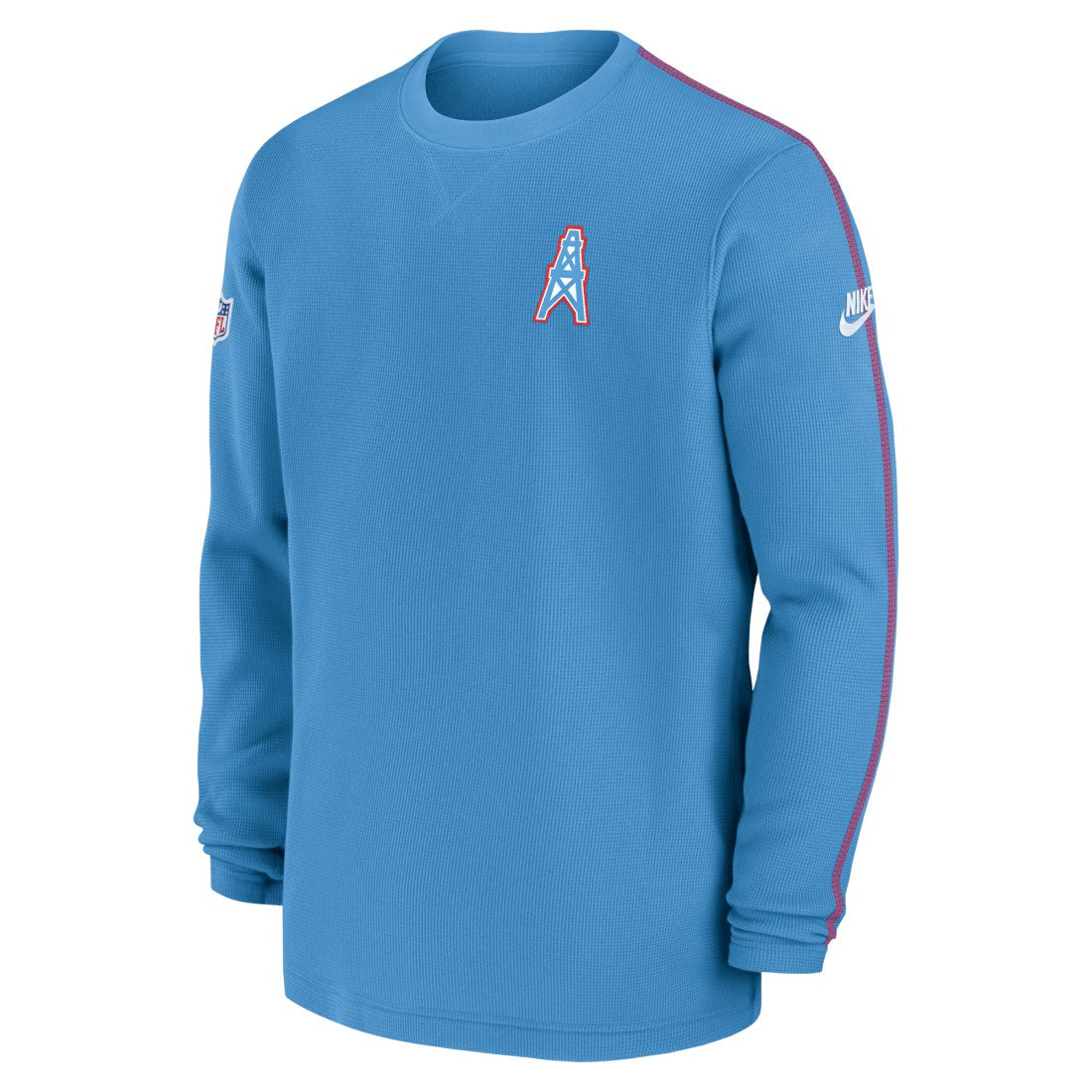 Tennessee Titans Alternate Logo Coach Long Sleeve Top - Light Blue | Nike discount