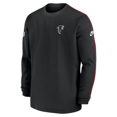 Atlanta Falcons Alternate Logo Coach Long Sleeve Top - Black | Nike outlet
