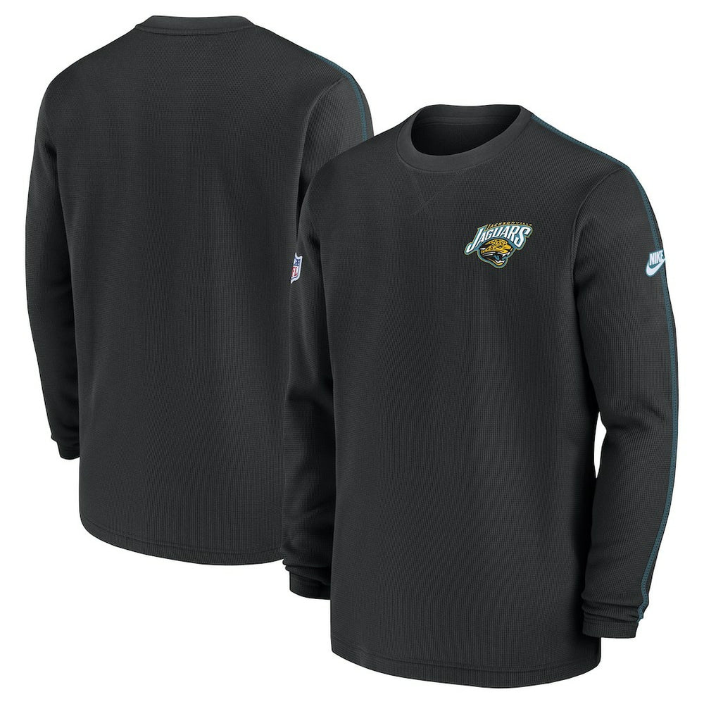 Jacksonville Jaguars Alternate Logo Coach Long Sleeve Top - Black | Nike outlet