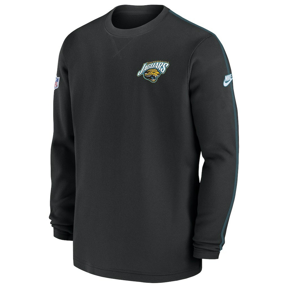 Jacksonville Jaguars Alternate Logo Coach Long Sleeve Top - Black | Nike outlet