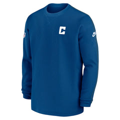 Indianapolis Colts Alternate Logo Coach Long Sleeve Top - Royal | Nike discount