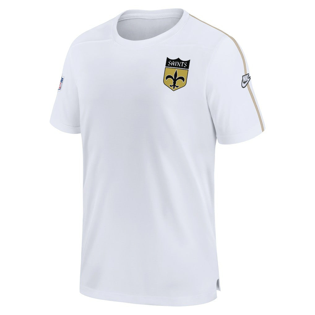 New Orleans Saints Sideline Alternate Logo Coach Performance Top - White | Nike online