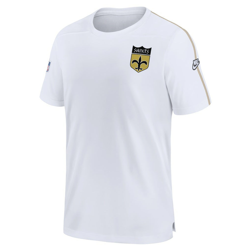 New Orleans Saints Sideline Alternate Logo Coach Performance Top - White | Nike online