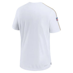 New Orleans Saints Sideline Alternate Logo Coach Performance Top - White | Nike online