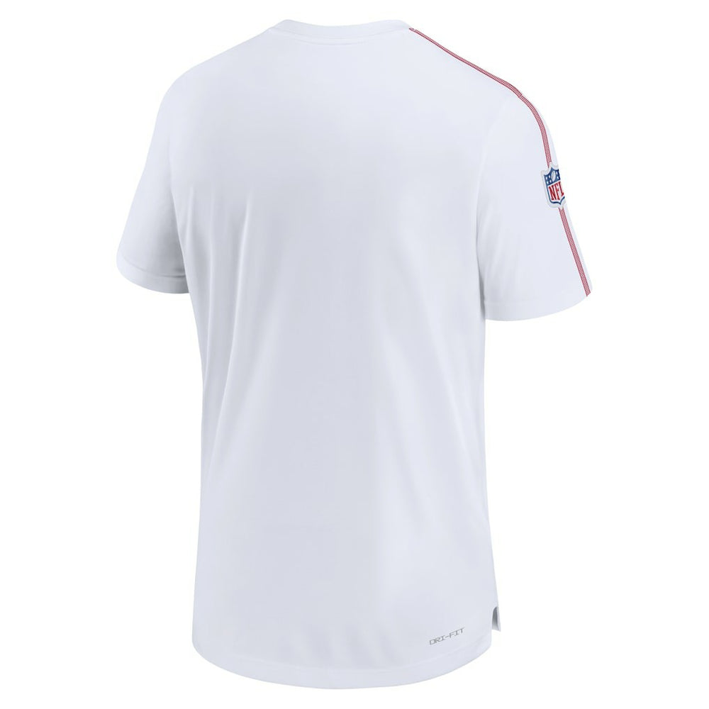 New York Giants Sideline Alternate Logo Coach Performance Top - White | Nike for sale