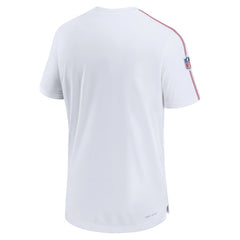New York Giants Sideline Alternate Logo Coach Performance Top - White | Nike for sale