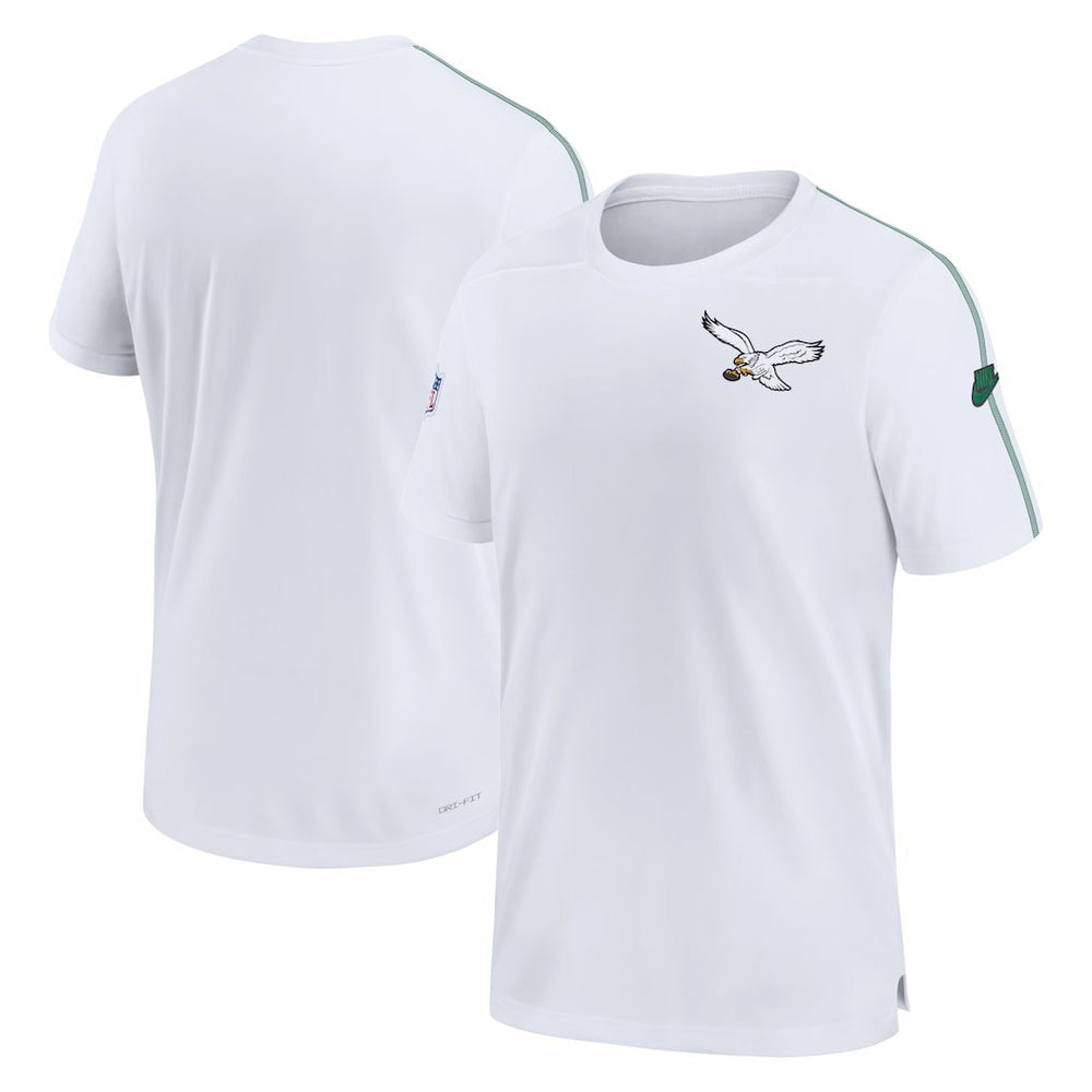Philadelphia Eagles Sideline Alternate Logo Coach Performance Top - White | Nike online