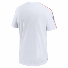 Cleveland Browns Sideline Alternate Logo Coach Performance T-Shirt - White | Nike on sale
