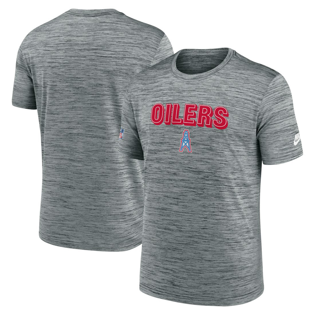 Tennessee Titans Sideline Velocity Throwback Logo Dri-FIT T-Shirt - Gray | Nike discount