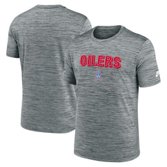 Tennessee Titans Sideline Velocity Throwback Logo Dri-FIT T-Shirt - Gray | Nike discount