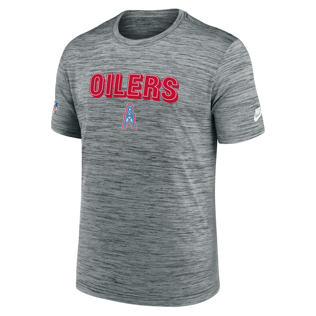 Tennessee Titans Sideline Velocity Throwback Logo Dri-FIT T-Shirt - Gray | Nike discount