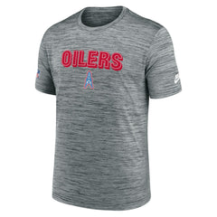 Tennessee Titans Sideline Velocity Throwback Logo Dri-FIT T-Shirt - Gray | Nike discount