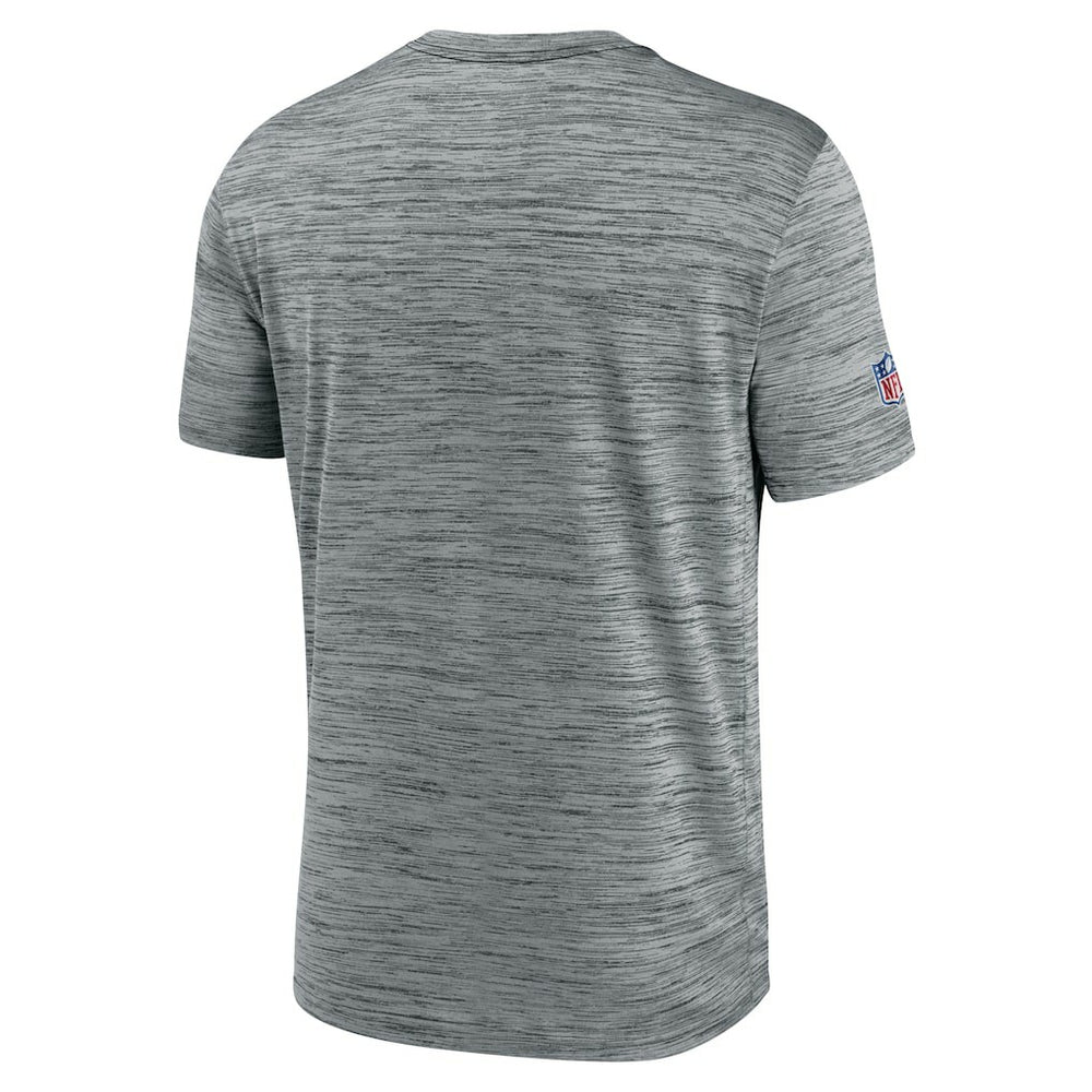 New Orleans Saints Sideline Velocity Throwback Logo Dri-FIT T-Shirt - Gray | Nike sale