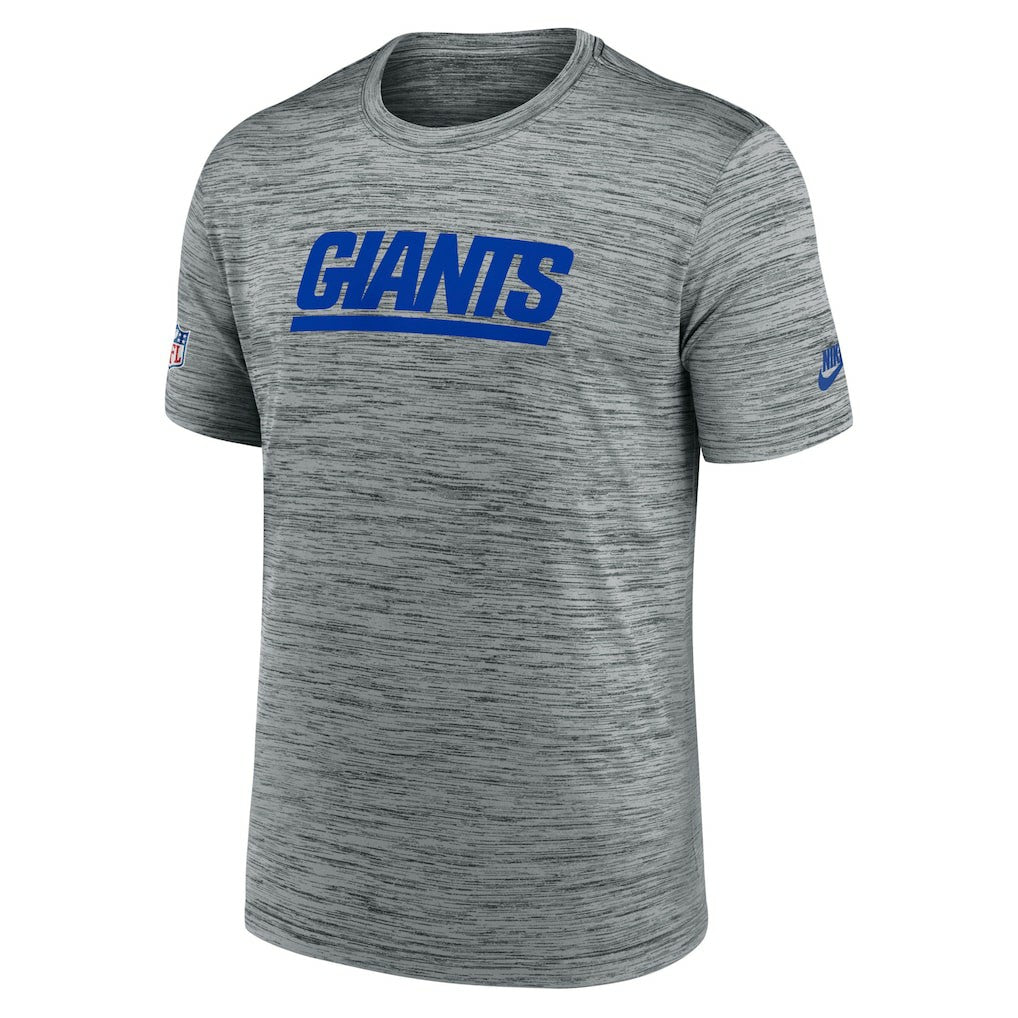 New York Giants Sideline Velocity Throwback Logo Dri-FIT T-Shirt - Gray | Nike on sale