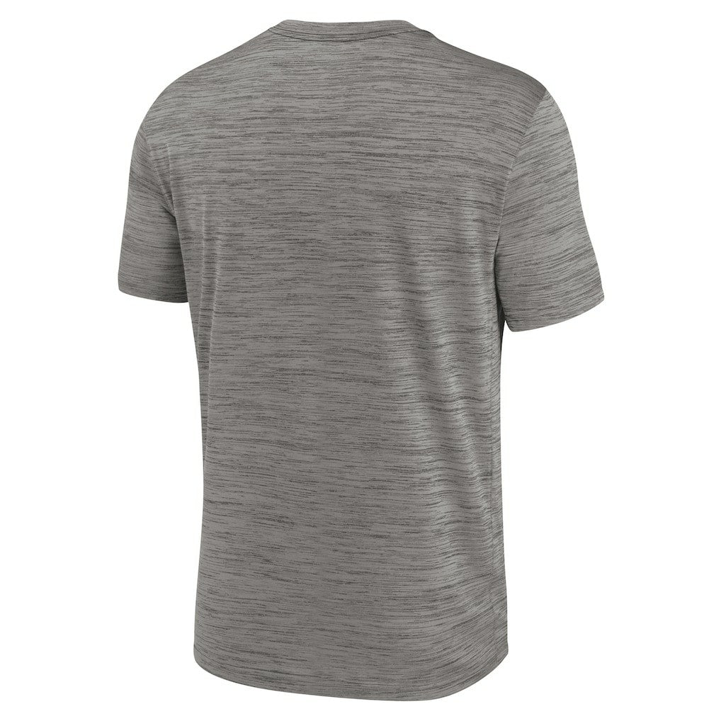 New York Jets Sideline Velocity Throwback Logo Dri-FIT T-Shirt - Gray | Nike online