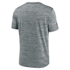 Tampa Bay Buccaneers Sideline Velocity Throwback Logo Dri-FIT T-Shirt - Gray | Nike for sale