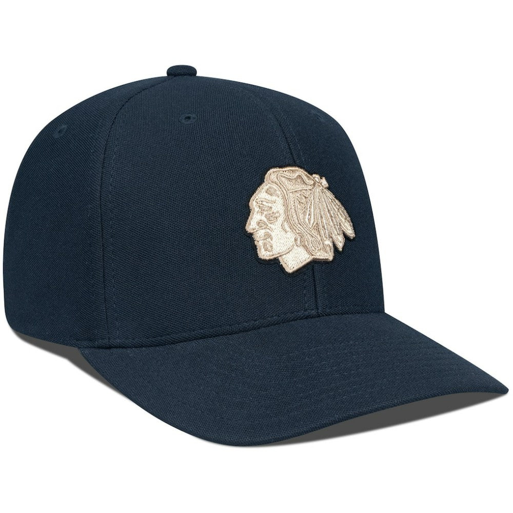 Chicago Blackhawks Levelwear Fusion Lefty Hat Black