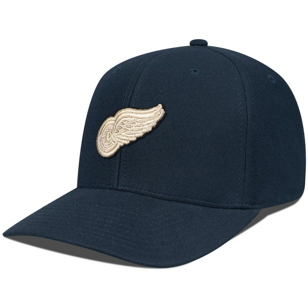 Detroit Red Wings Levelwear Fusion Lefty Hat Black