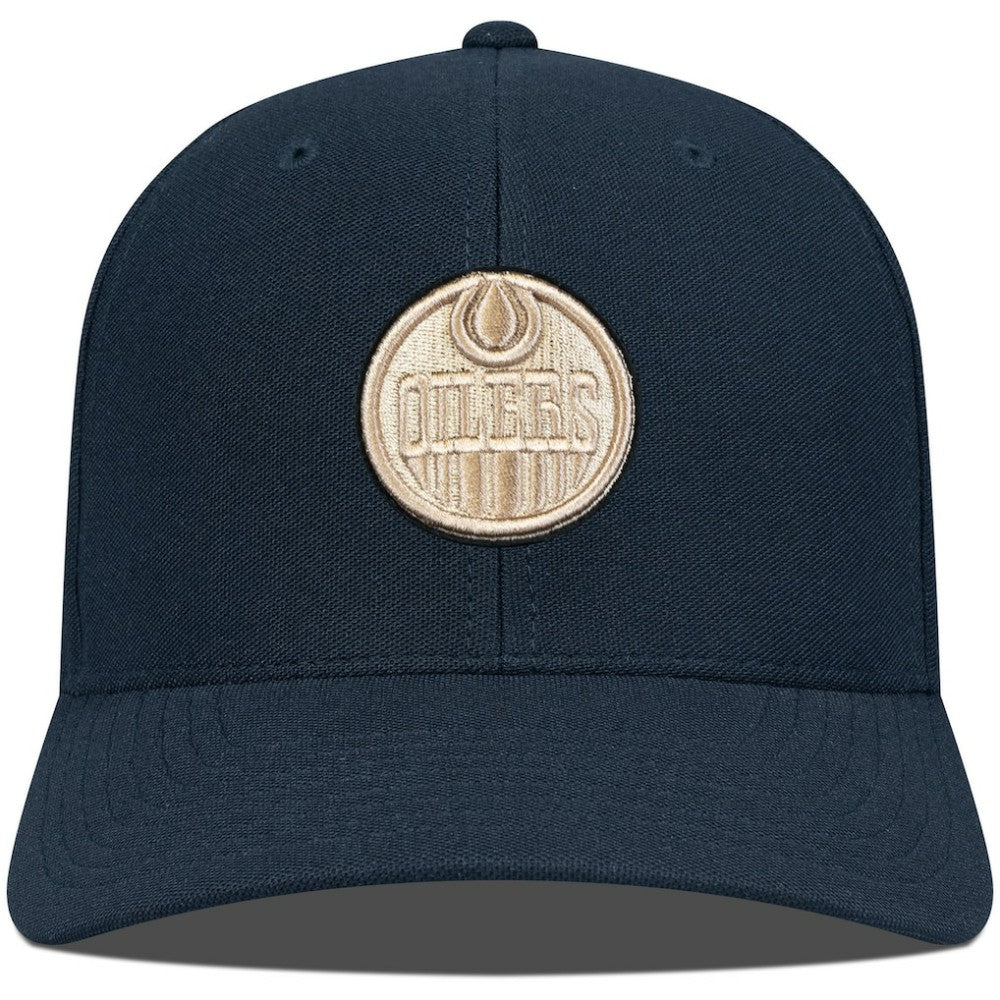 Edmonton Oilers Levelwear Fusion Lefty Hat Black