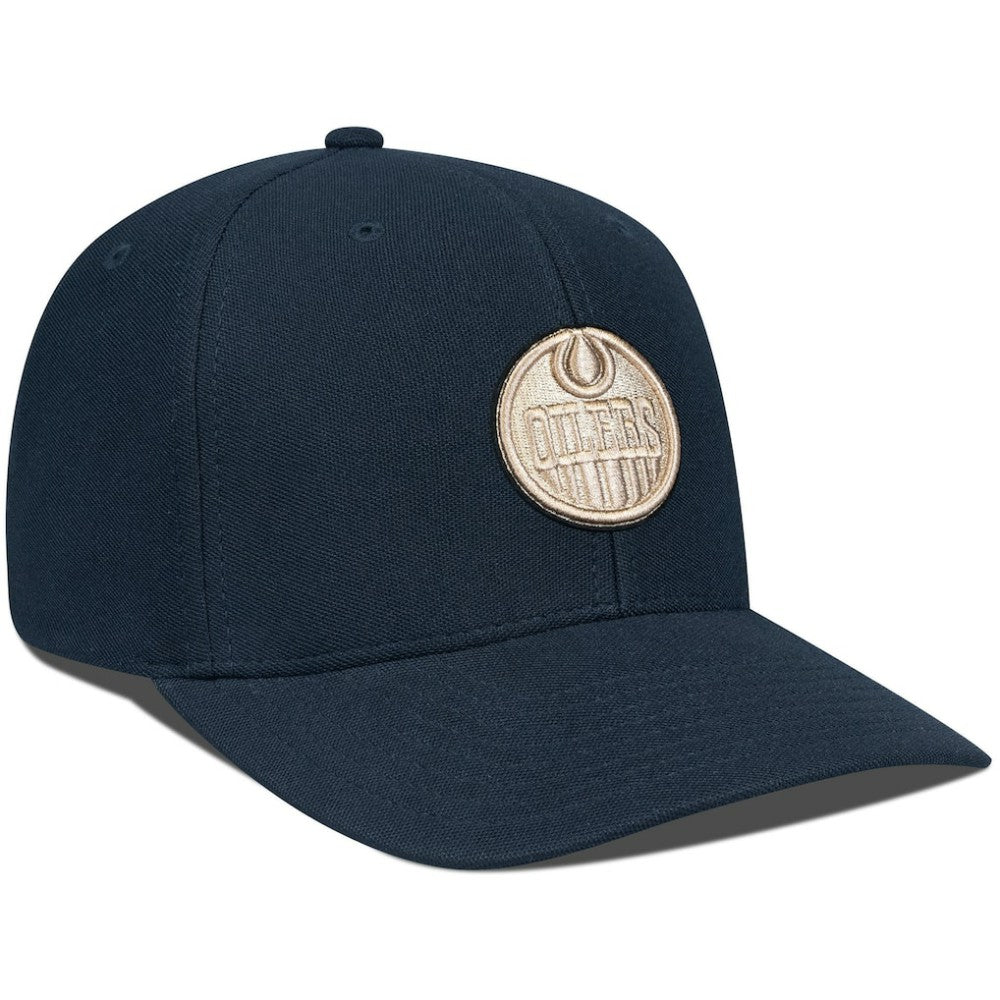 Edmonton Oilers Levelwear Fusion Lefty Hat Black