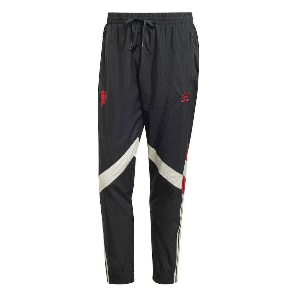 Manchester United Originals Lifestyler Track Pants - Black | Adidas outlet