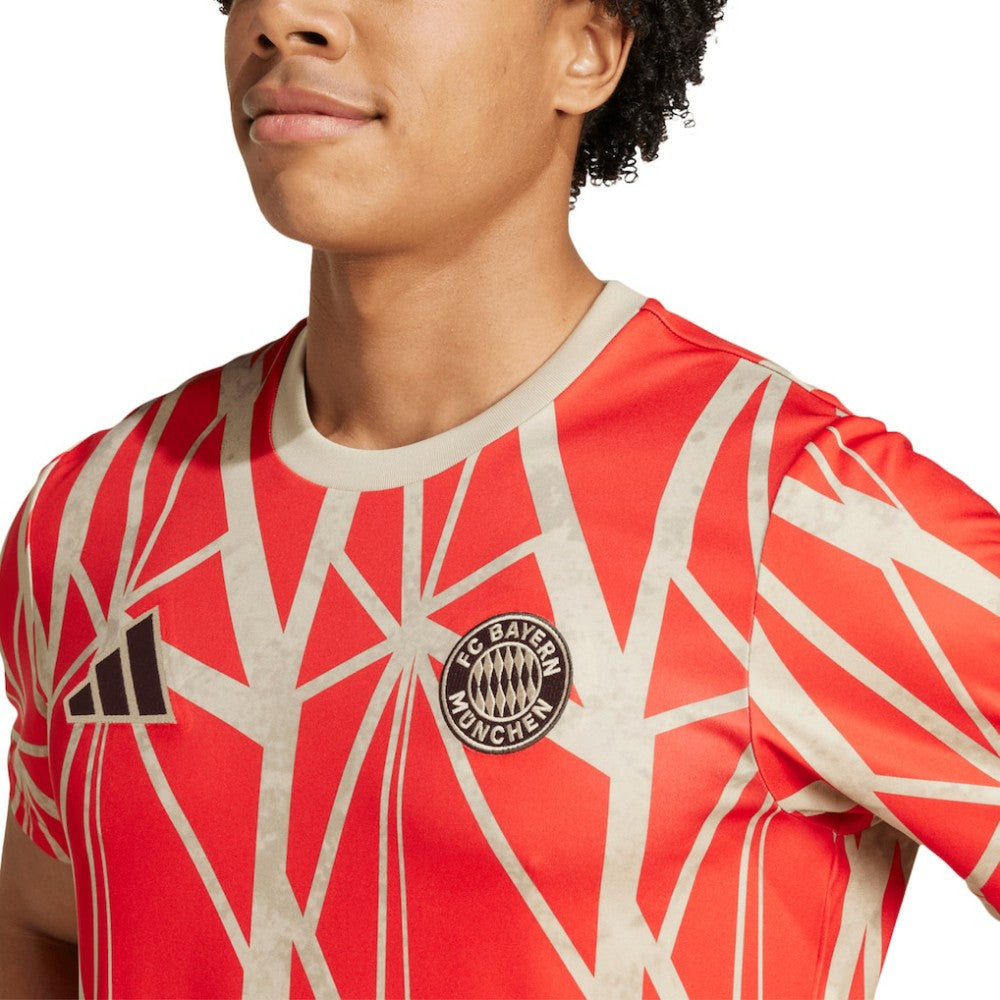 Bayern Munich 2024/25 Pre-Match Top - Red | Adidas on sale