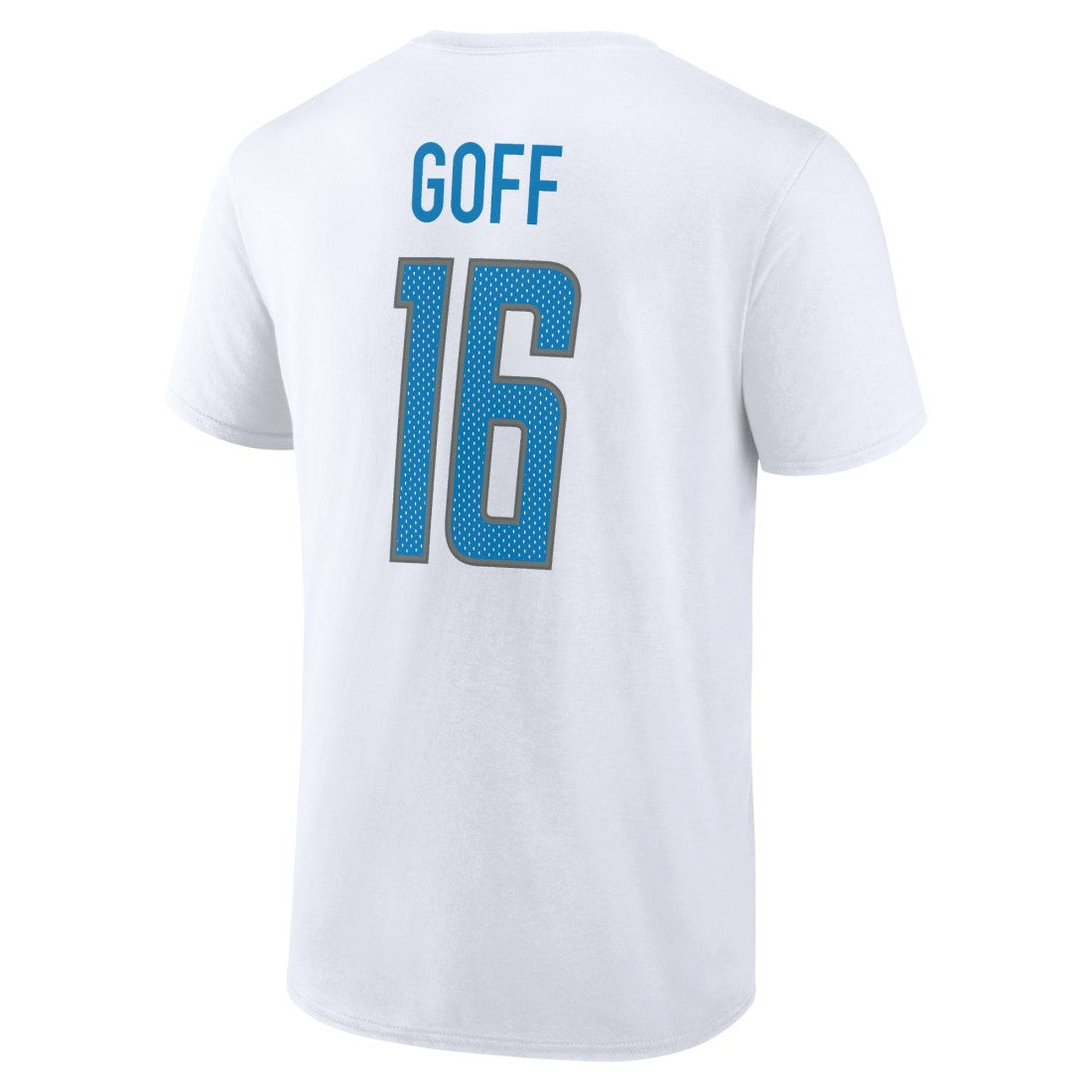 Jared Goff Detroit Lions Icon Player Name & Number T-Shirt - White outlet