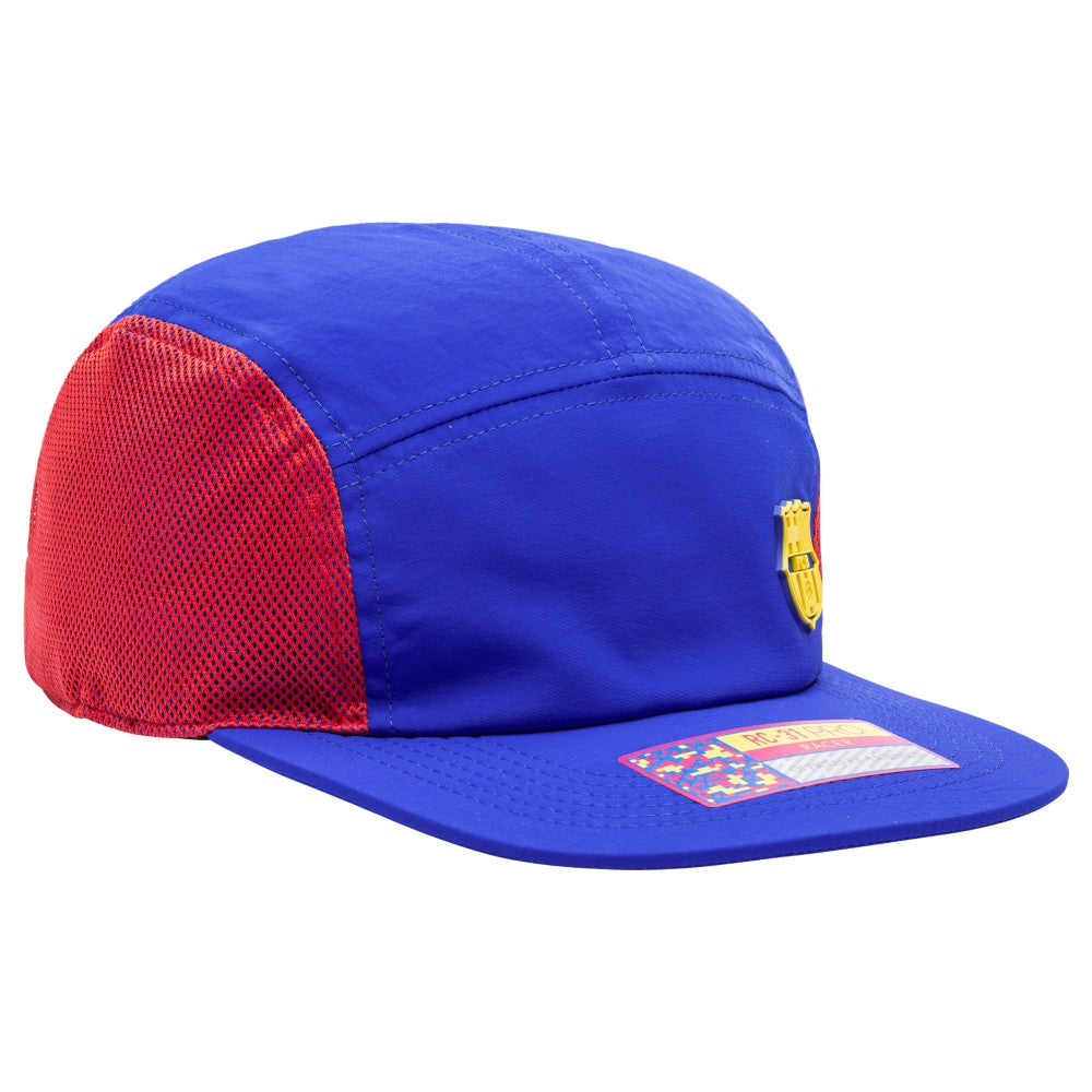 Barcelona Unisex Wing Racer Adjustable Hat - Blue cheap