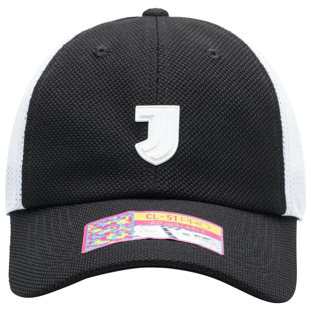 Juventus Unisex Ace Classic Adjustable Hat - Black cheap