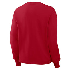 San Francisco 49ers Women's Boxy Long Sleeve T-Shirt - Scarlet | Nike outlet