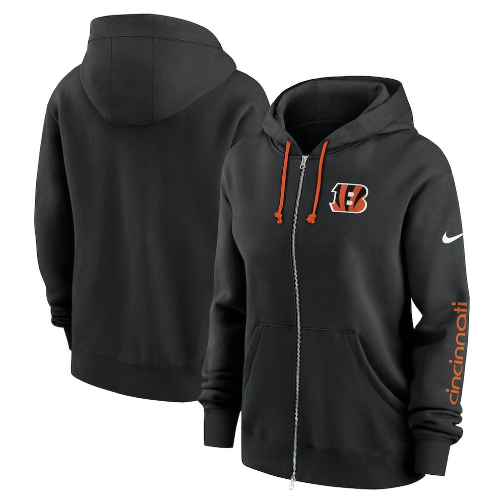 Cincinnati Bengals Women's Phoenix Full-Zip Hoodie - Black | Nike online