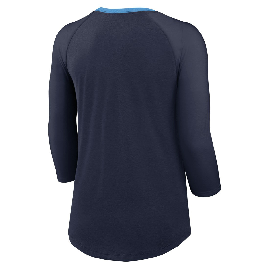 Tennessee Titans Women's 3/4 Sleeve Raglan Fashion Top - Navy | Nike sale