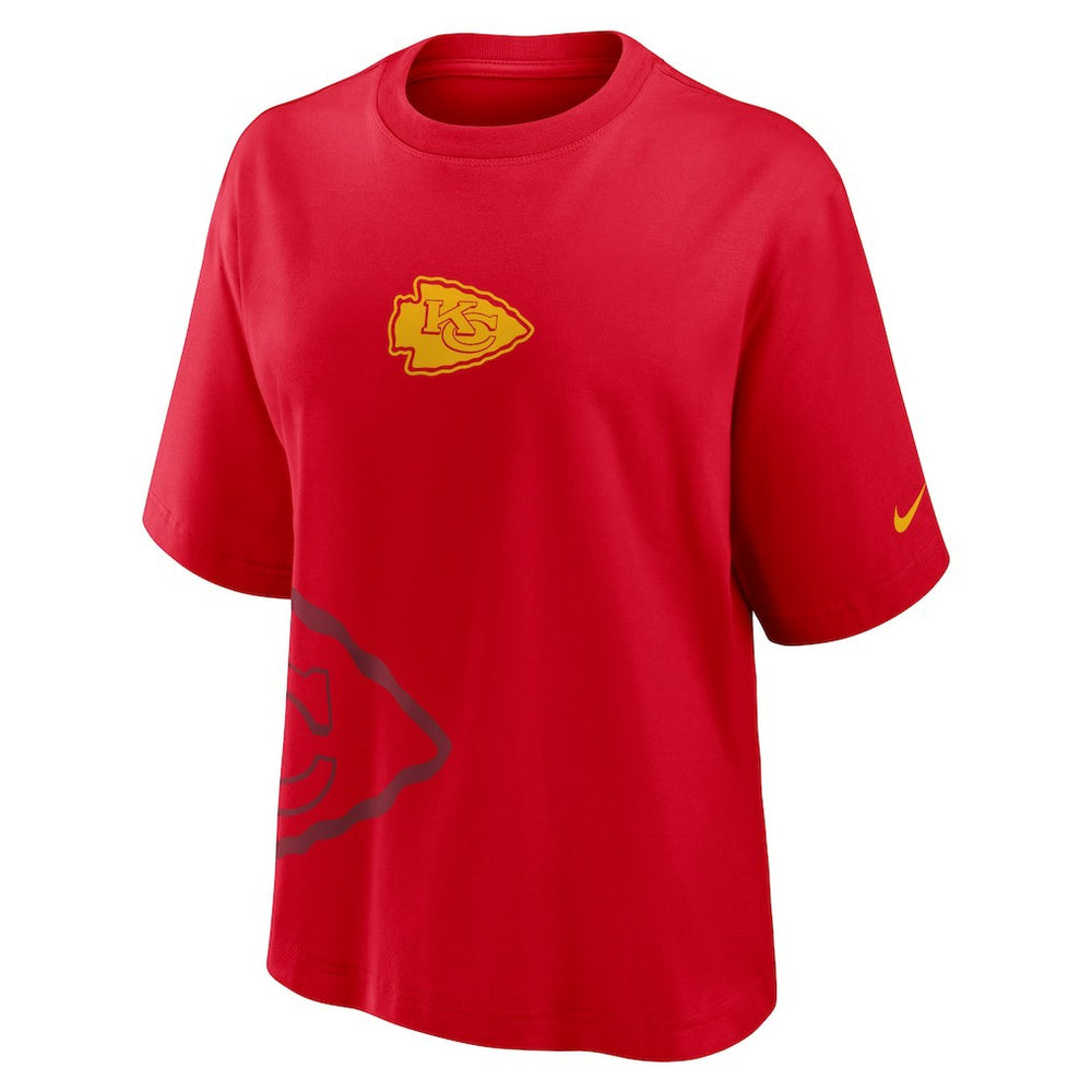 Kansas City Chiefs Women's Boxy T-Shirt - Red | Nike for sale