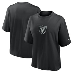 Las Vegas Raiders Women's Boxy T-Shirt - Black | Nike discount