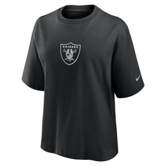 Las Vegas Raiders Women's Boxy T-Shirt - Black | Nike discount