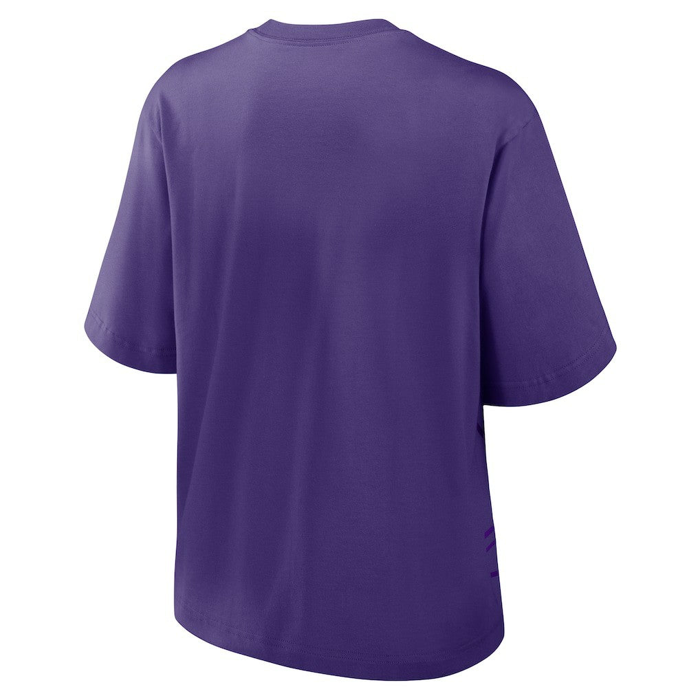 Minnesota Vikings Women's Boxy T-Shirt - Purple | Nike discount