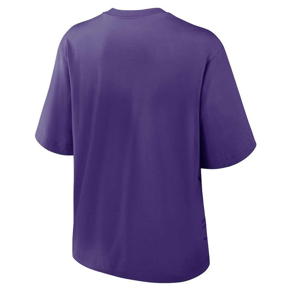 Minnesota Vikings Women's Boxy T-Shirt - Purple | Nike discount
