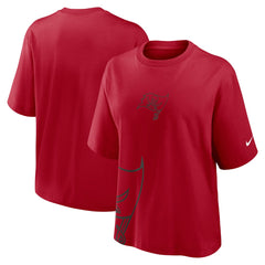 Tampa Bay Buccaneers Women's Boxy T-Shirt - Red | Nike discount