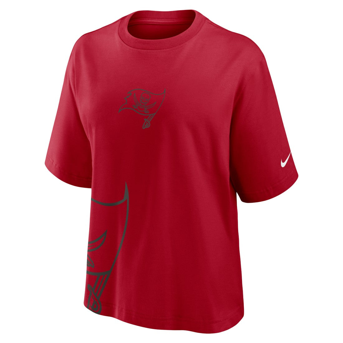 Tampa Bay Buccaneers Women's Boxy T-Shirt - Red | Nike discount