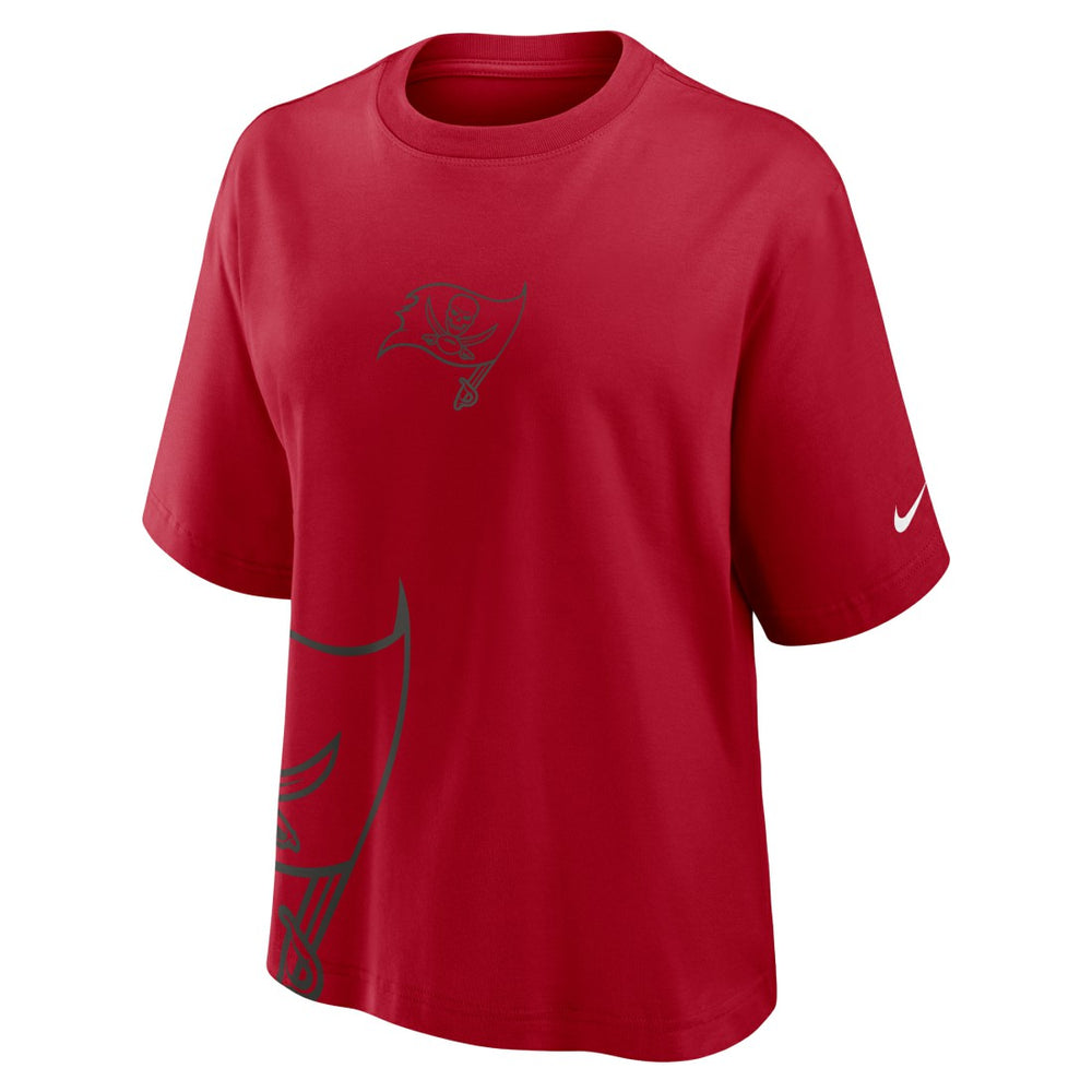 Tampa Bay Buccaneers Women's Boxy T-Shirt - Red | Nike discount