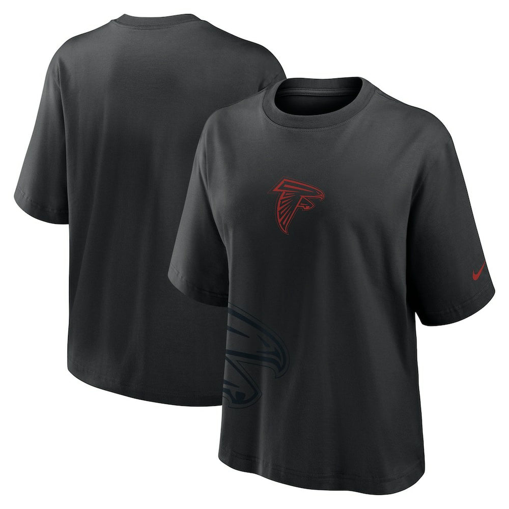 Atlanta Falcons Women's Boxy T-Shirt - Black | Nike discount